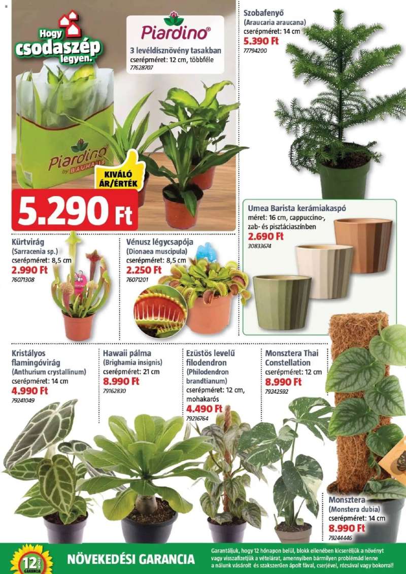 Bauhaus Akciós újság Bauhaus 11 oldal