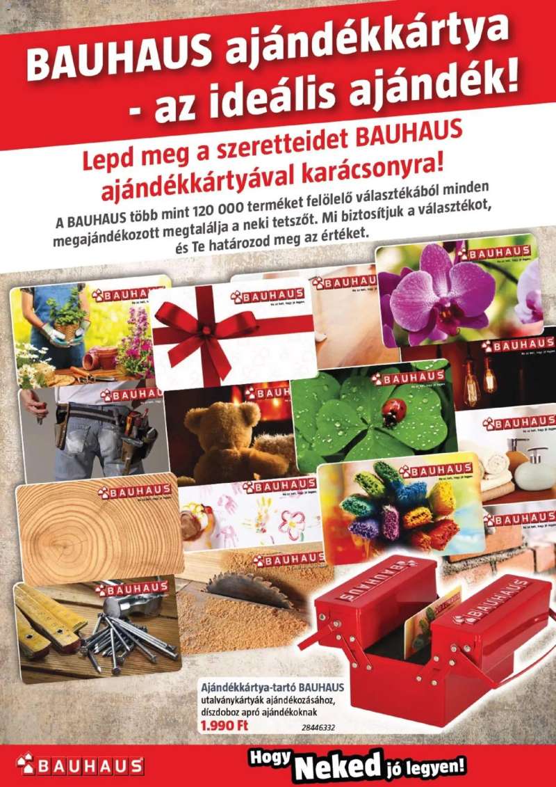 Bauhaus Akciós újság Bauhaus 13 oldal