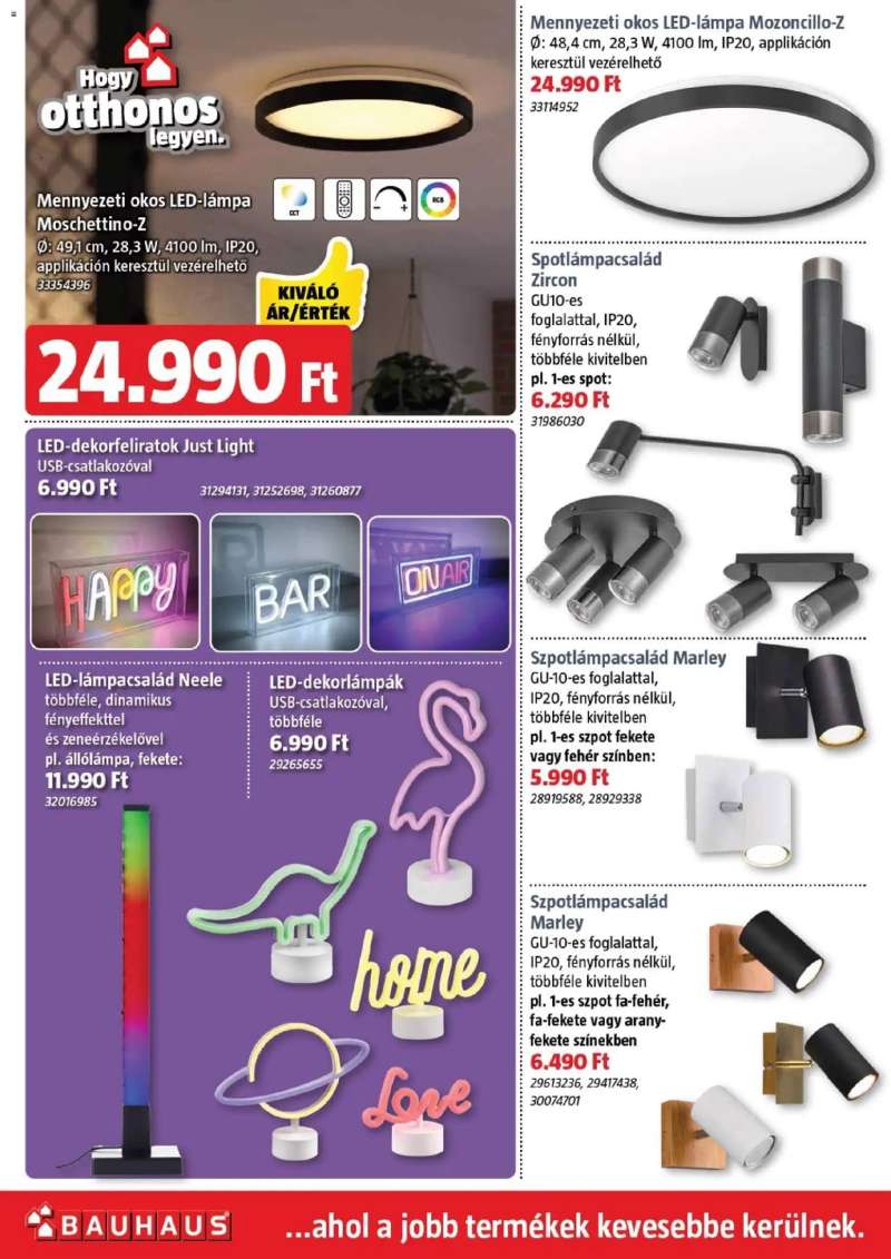 Bauhaus Akciós újság Bauhaus 14 oldal