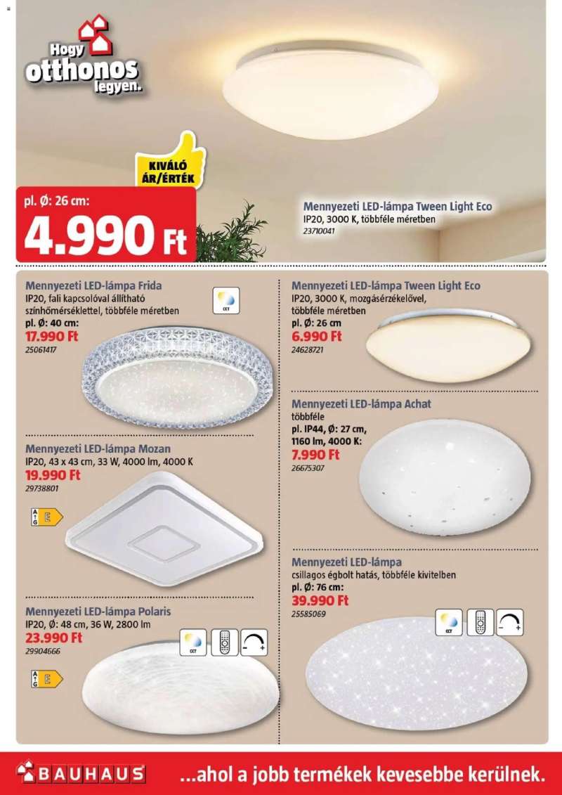 Bauhaus Akciós újság Bauhaus 15 oldal