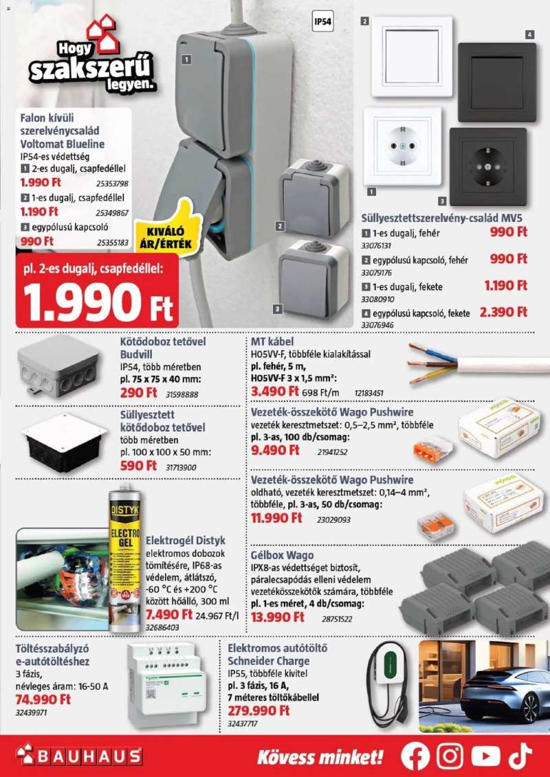 Bauhaus Akciós újság Bauhaus 17 oldal