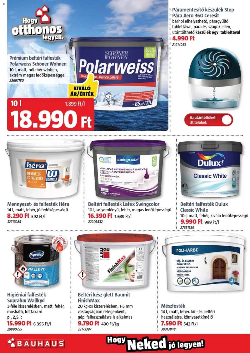 Bauhaus Akciós újság Bauhaus 18 oldal