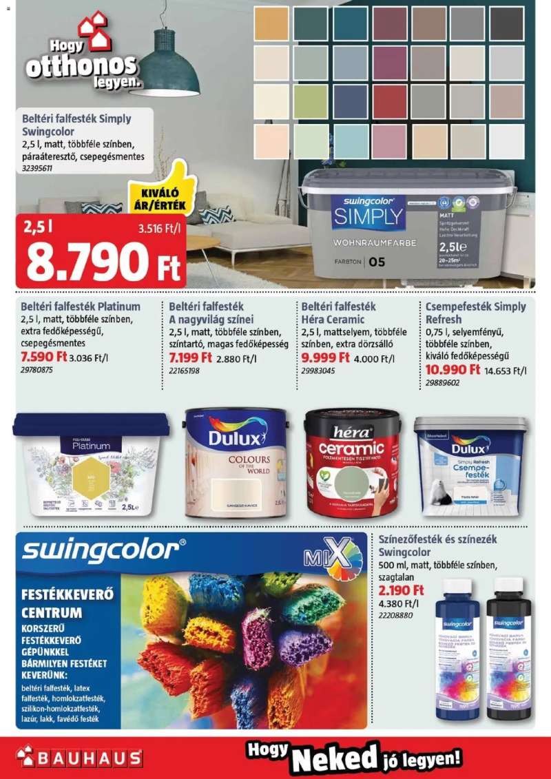 Bauhaus Akciós újság Bauhaus 19 oldal