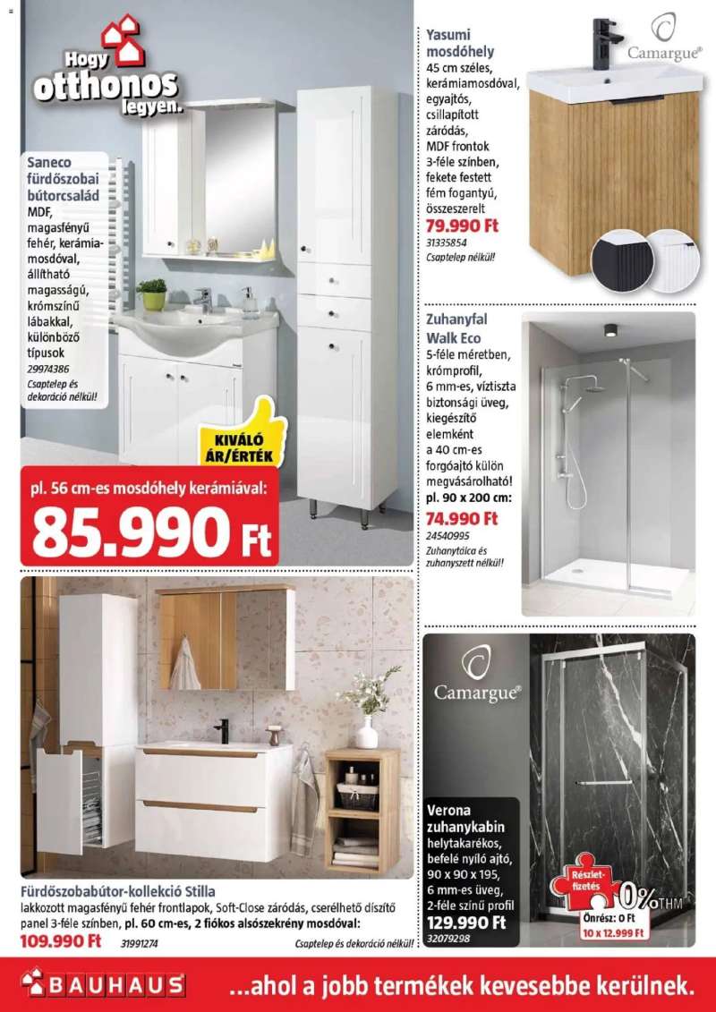 Bauhaus Akciós újság Bauhaus 20 oldal