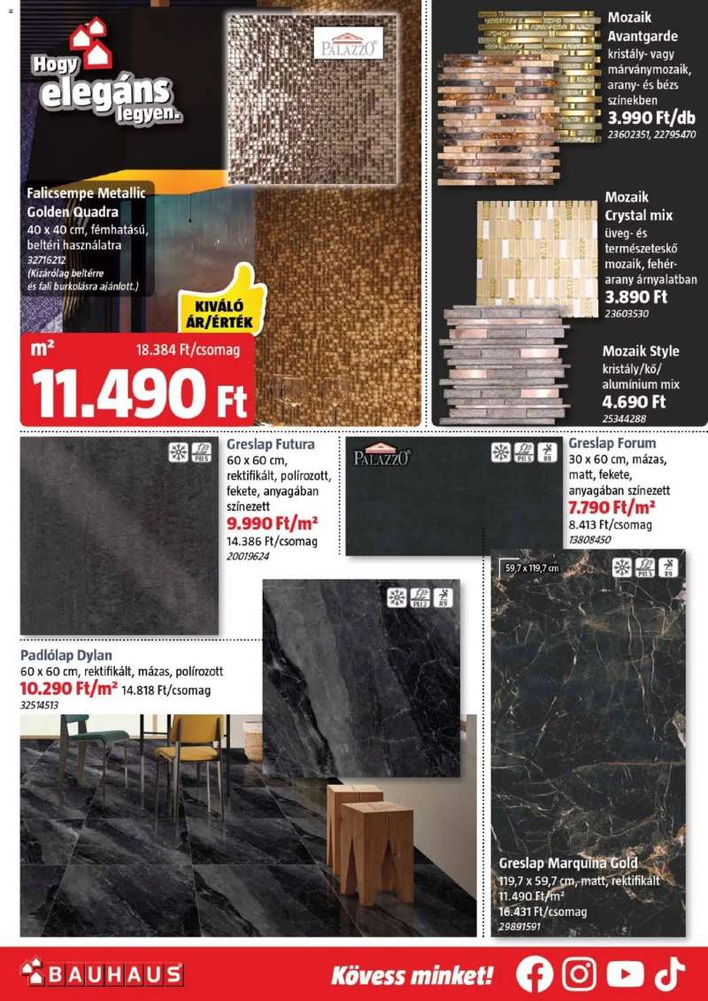 Bauhaus Akciós újság Bauhaus 24 oldal