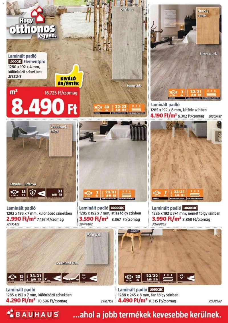 Bauhaus Akciós újság Bauhaus 26 oldal