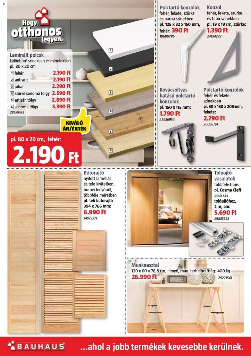 Bauhaus Akciós újság Bauhaus 27 oldal