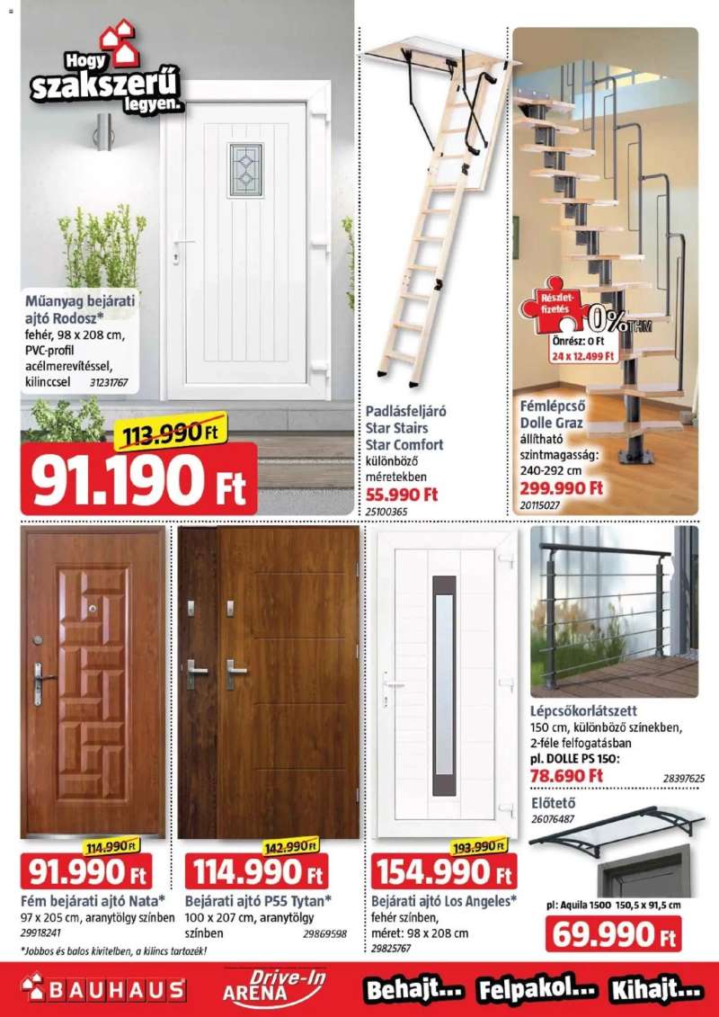 Bauhaus Akciós újság Bauhaus 28 oldal