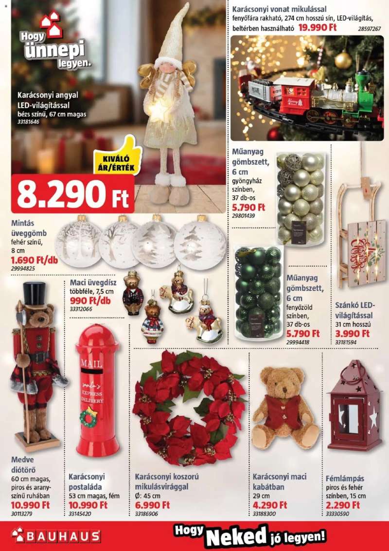 Bauhaus Akciós újság Bauhaus 3 oldal