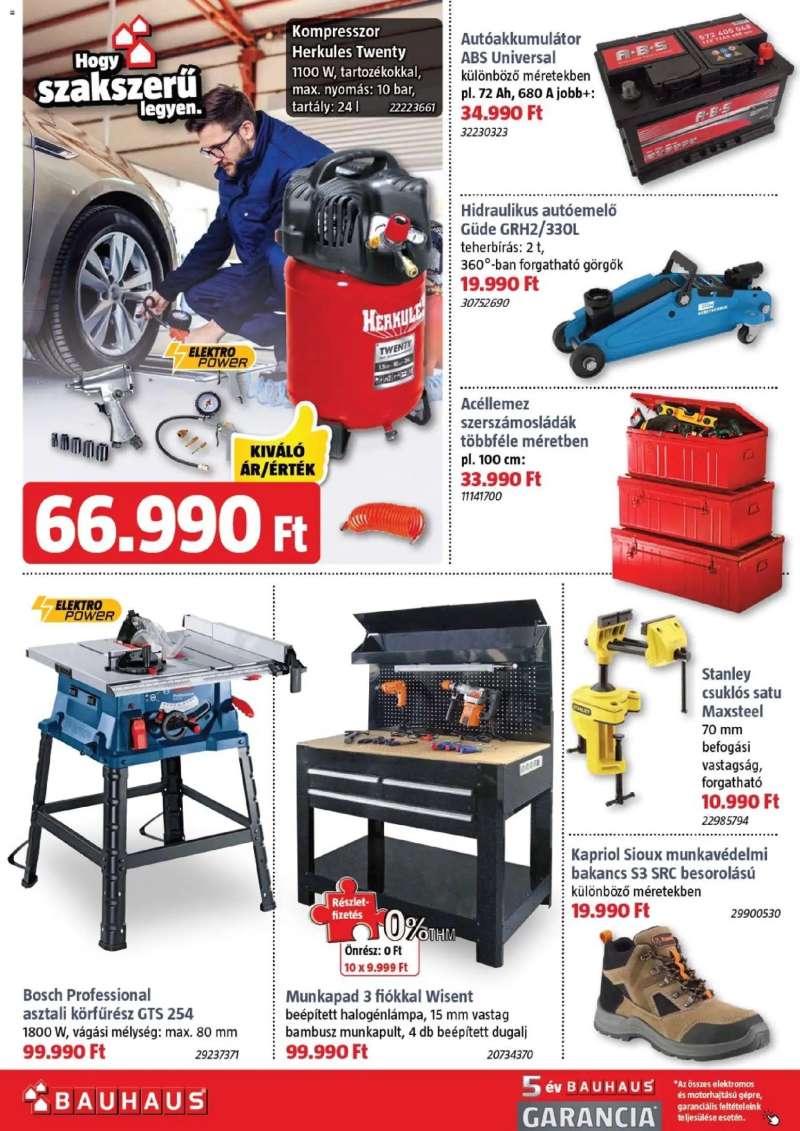 Bauhaus Akciós újság Bauhaus 33 oldal