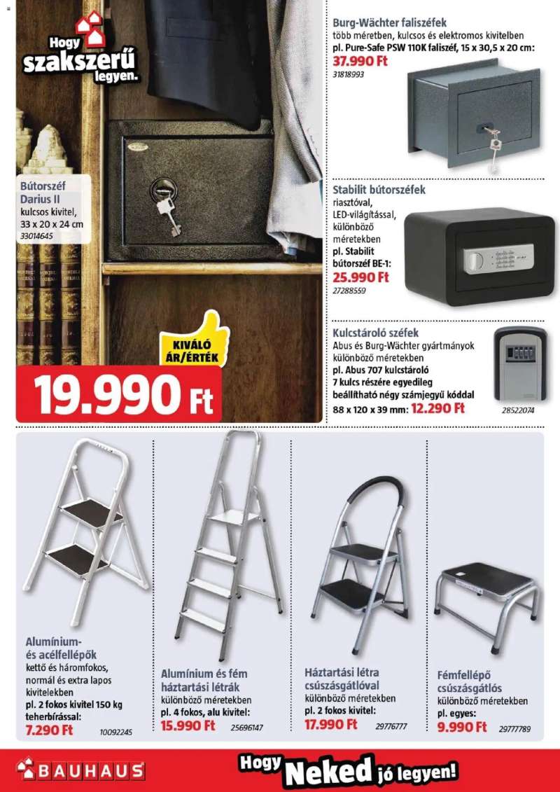 Bauhaus Akciós újság Bauhaus 34 oldal