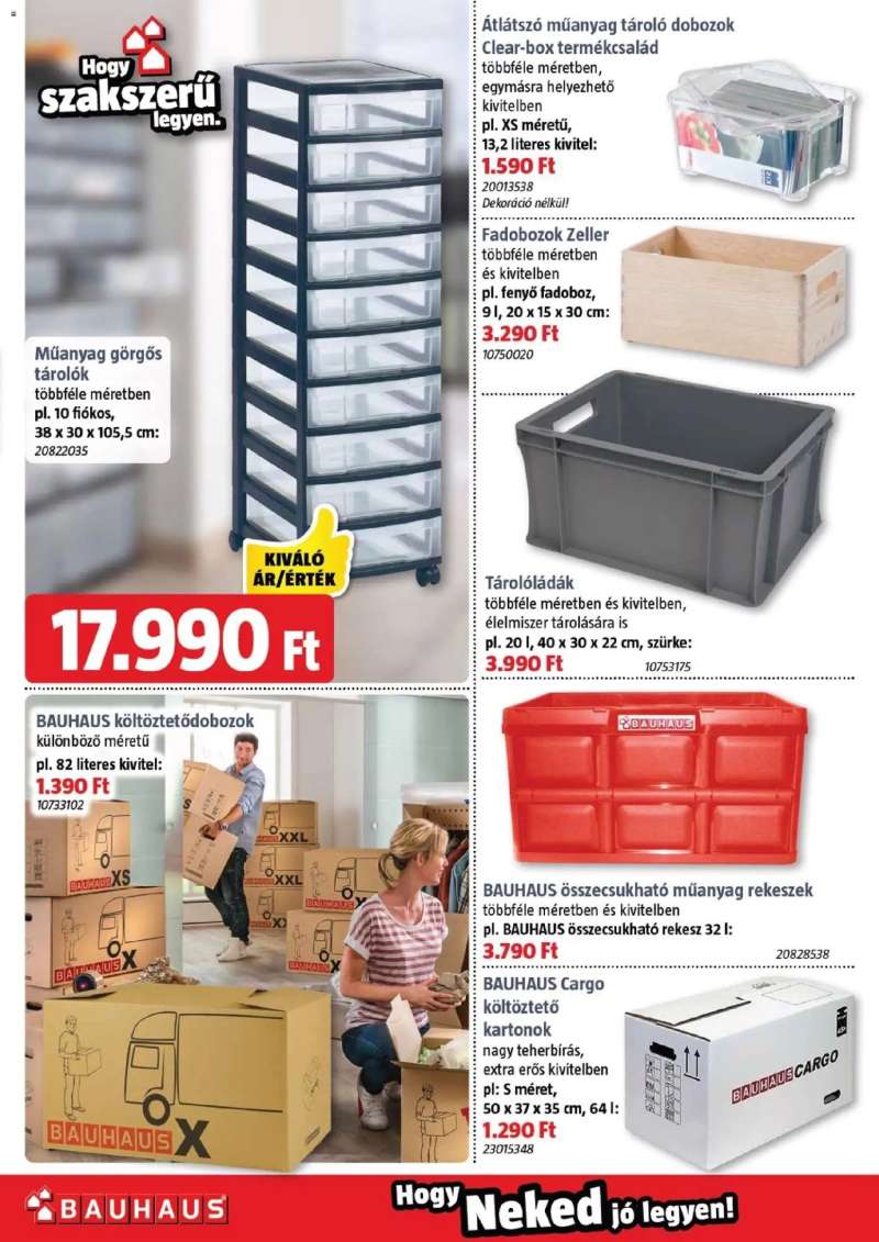 Bauhaus Akciós újság Bauhaus 35 oldal