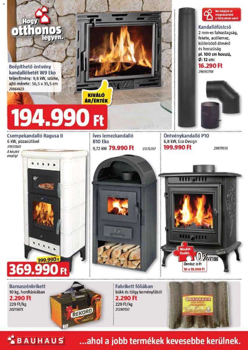 Bauhaus Akciós újság Bauhaus 40 oldal