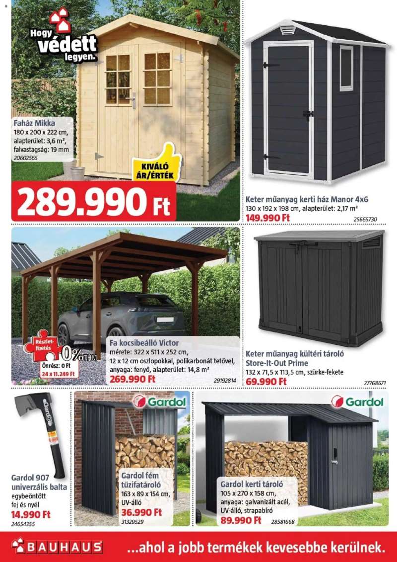 Bauhaus Akciós újság Bauhaus 44 oldal