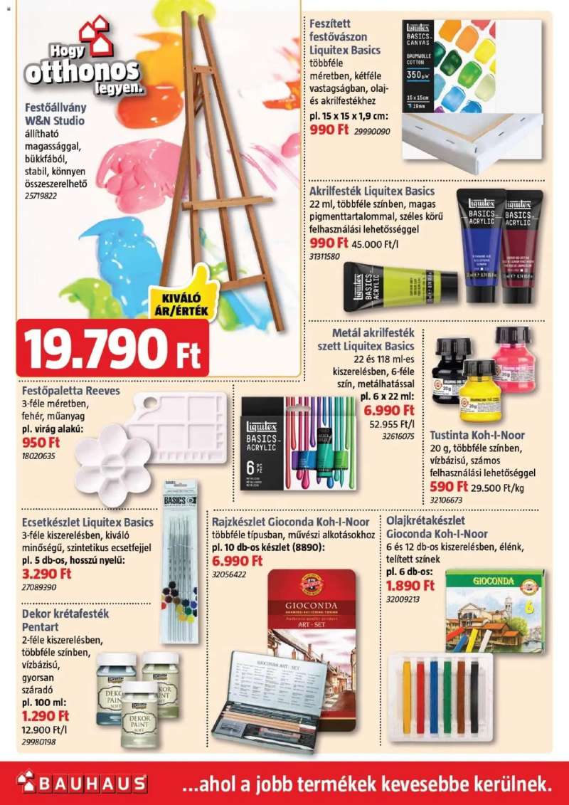 Bauhaus Akciós újság Bauhaus 9 oldal