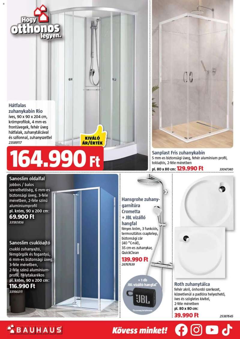 Bauhaus Akciós újság Bauhaus 14 oldal