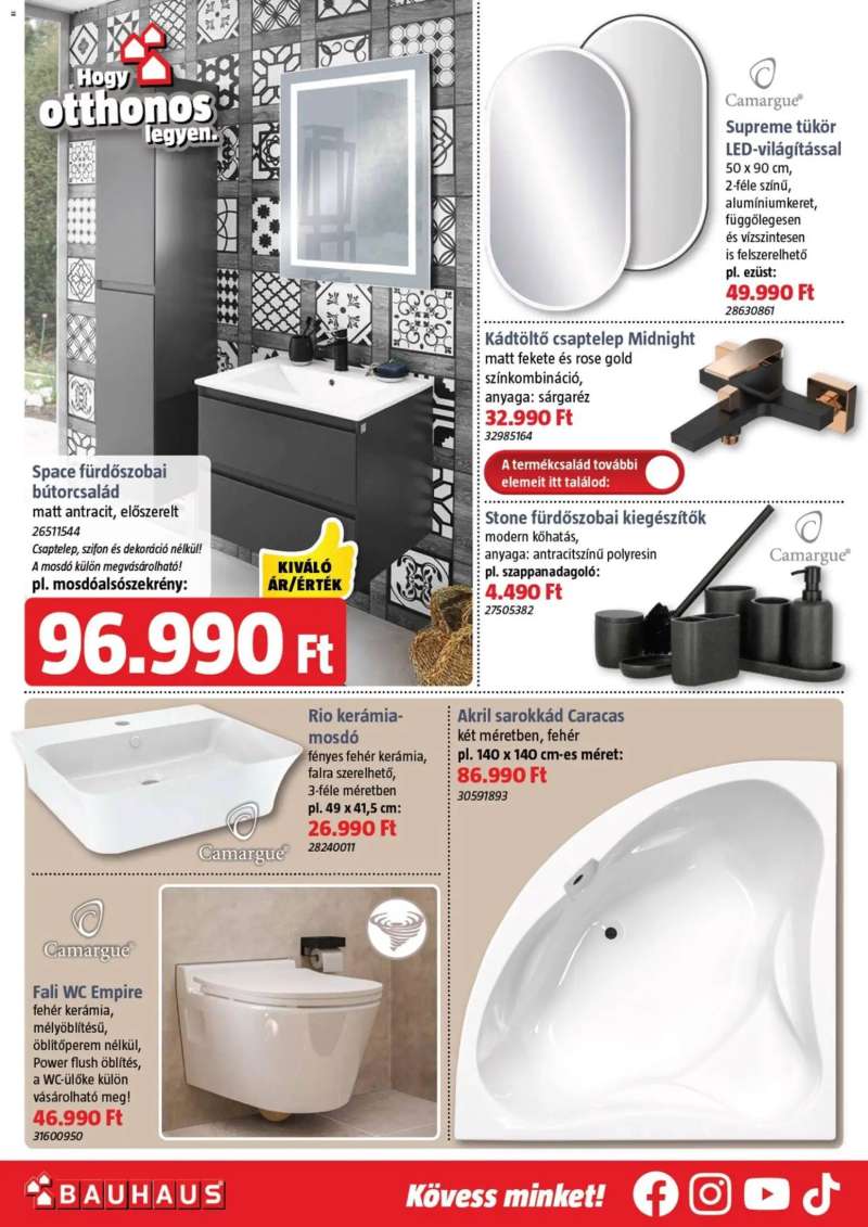 Bauhaus Akciós újság Bauhaus 15 oldal