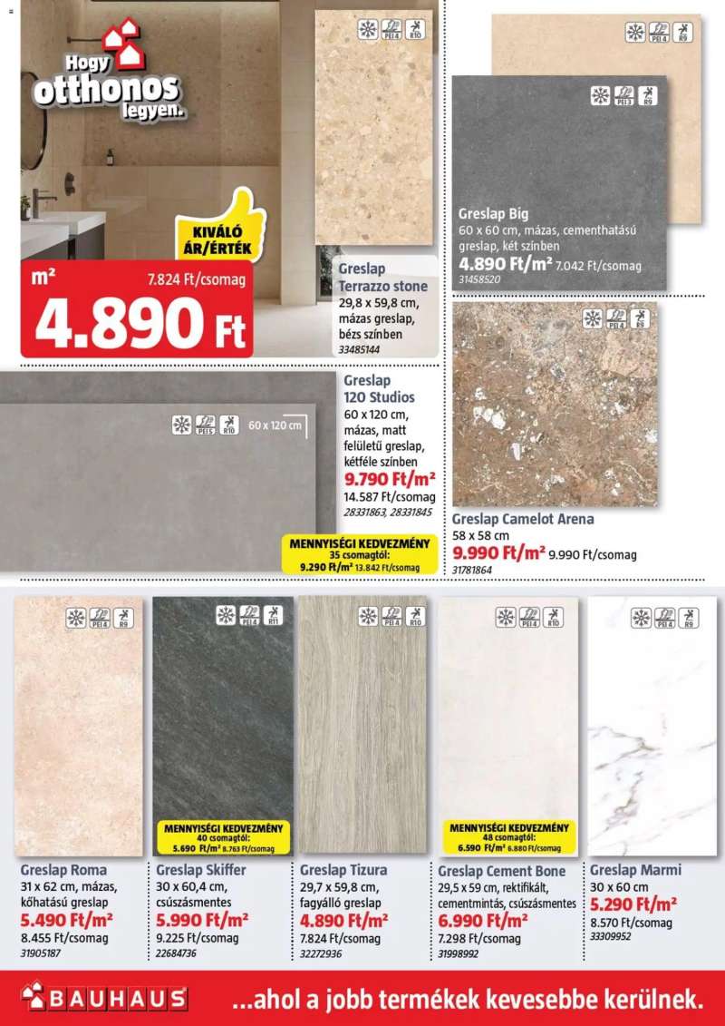 Bauhaus Akciós újság Bauhaus 18 oldal