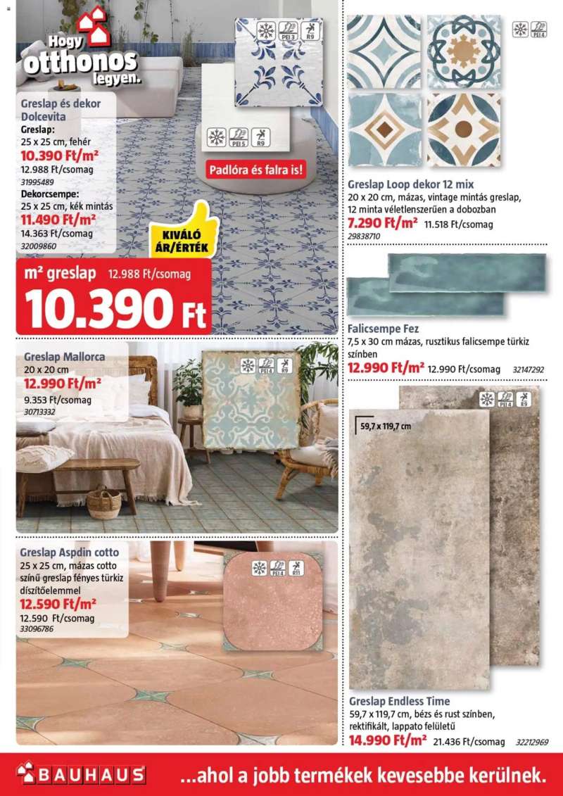 Bauhaus Akciós újság Bauhaus 19 oldal