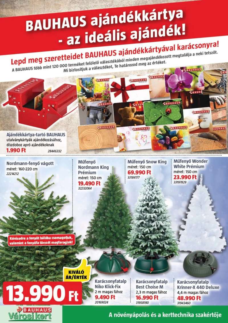 Bauhaus Akciós újság Bauhaus 2 oldal