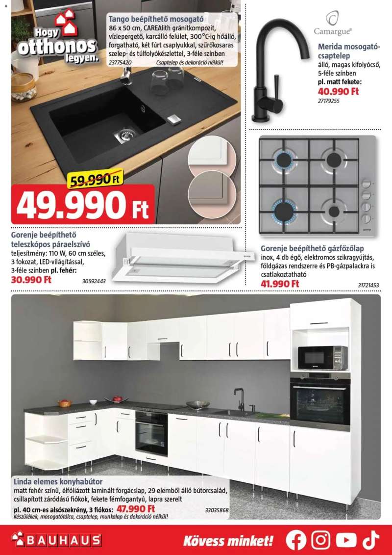 Bauhaus Akciós újság Bauhaus 20 oldal