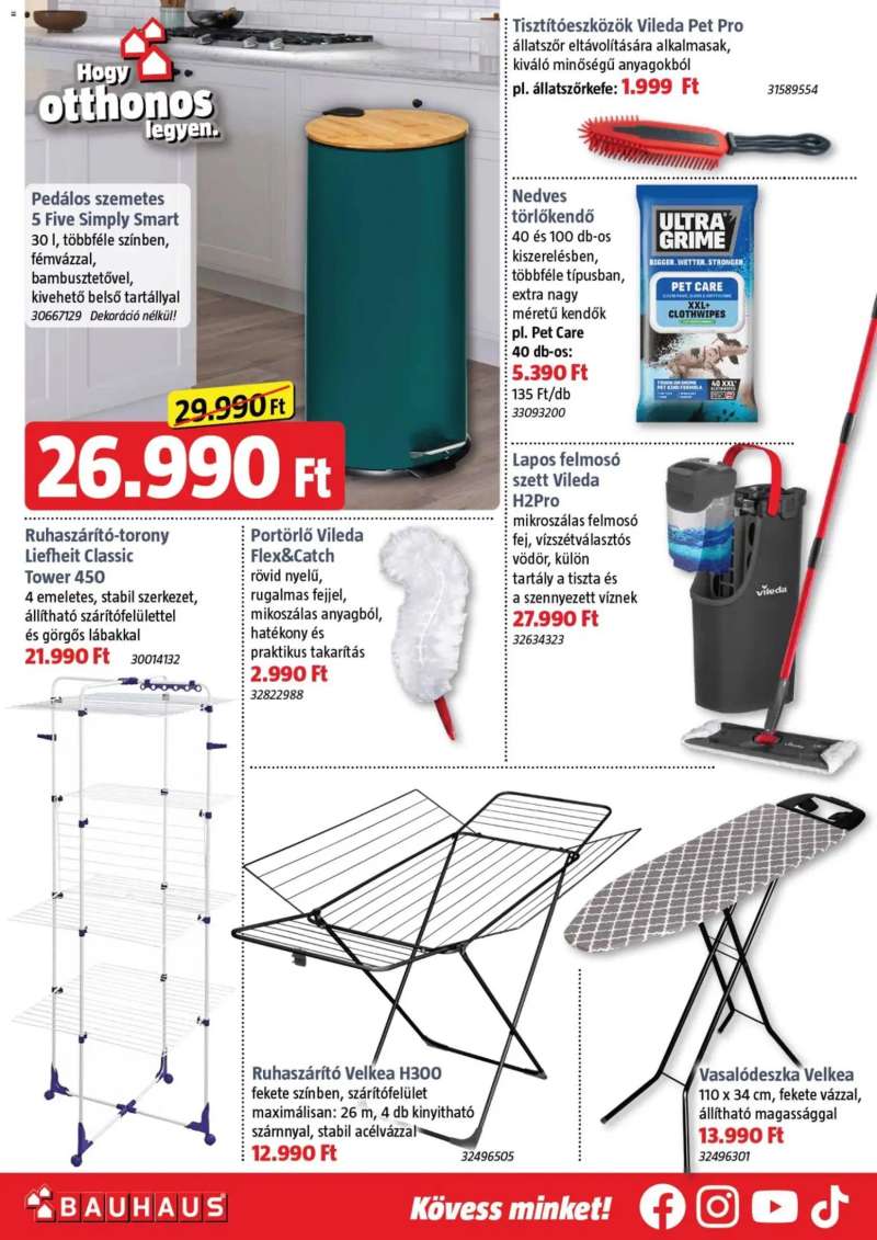 Bauhaus Akciós újság Bauhaus 21 oldal