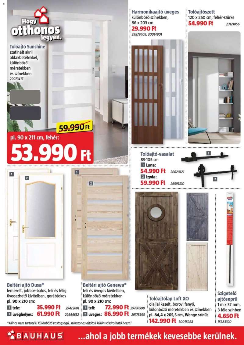 Bauhaus Akciós újság Bauhaus 24 oldal