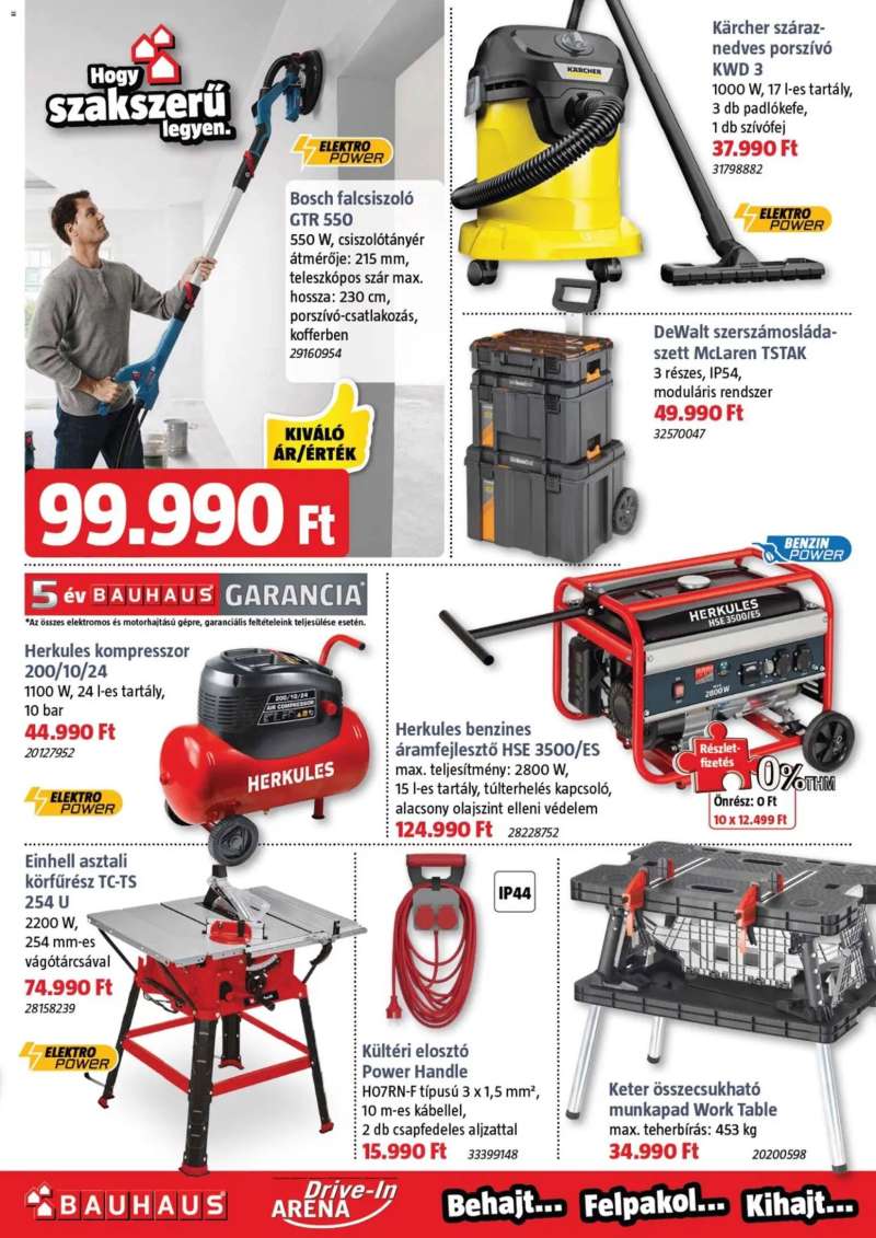 Bauhaus Akciós újság Bauhaus 27 oldal