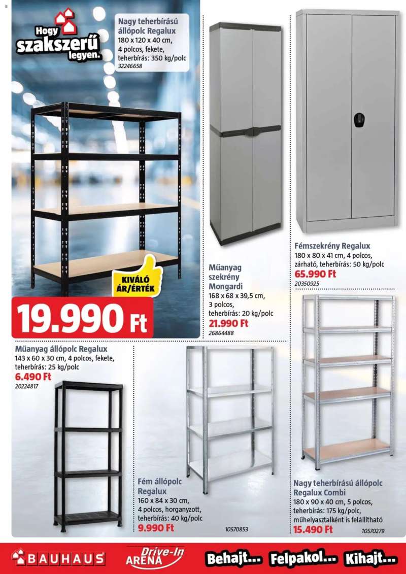 Bauhaus Akciós újság Bauhaus 32 oldal