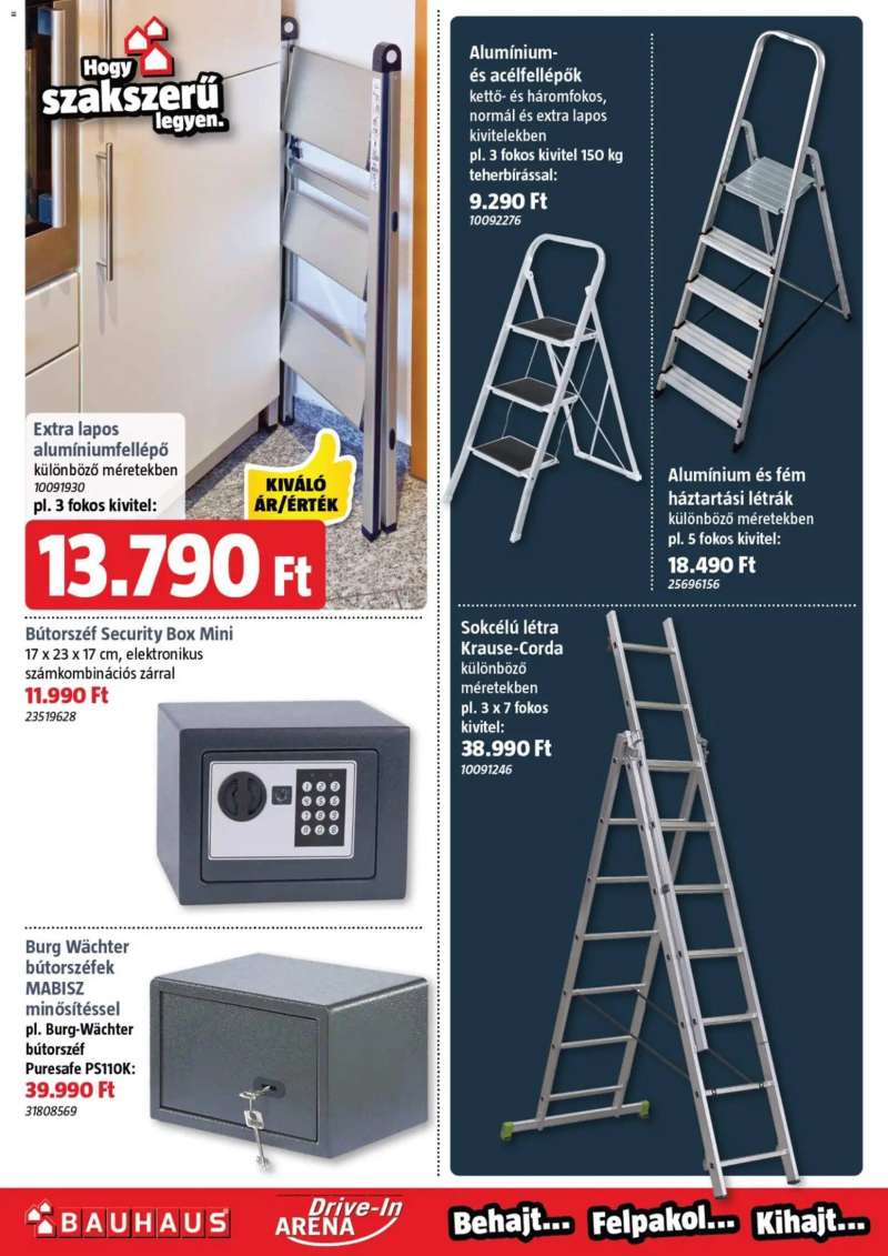 Bauhaus Akciós újság Bauhaus 33 oldal