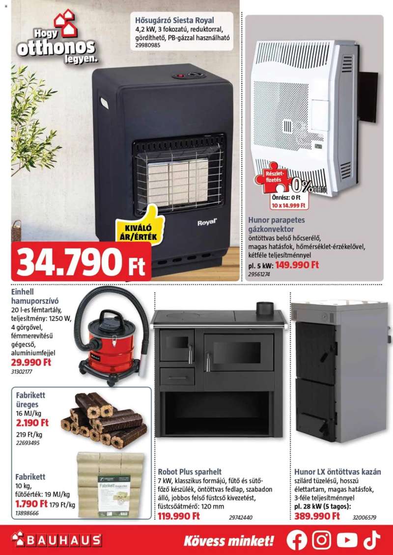 Bauhaus Akciós újság Bauhaus 34 oldal