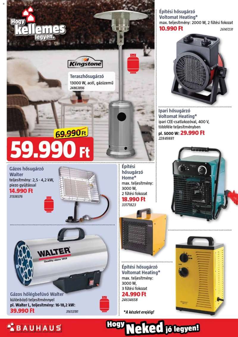 Bauhaus Akciós újság Bauhaus 37 oldal