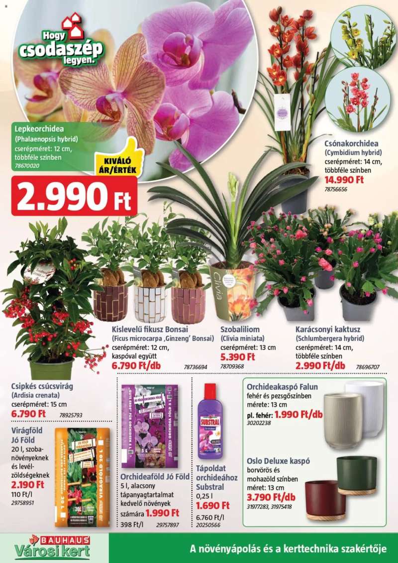 Bauhaus Akciós újság Bauhaus 4 oldal