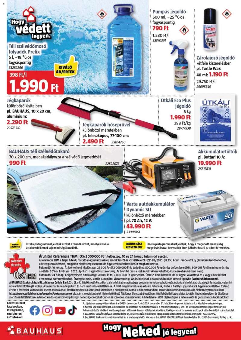 Bauhaus Akciós újság Bauhaus 40 oldal