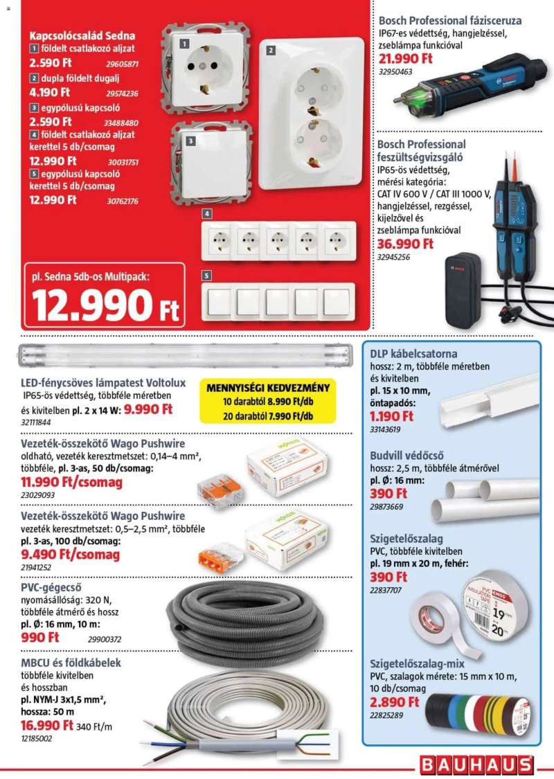 Bauhaus Bauhaus akciós újság 13 oldal