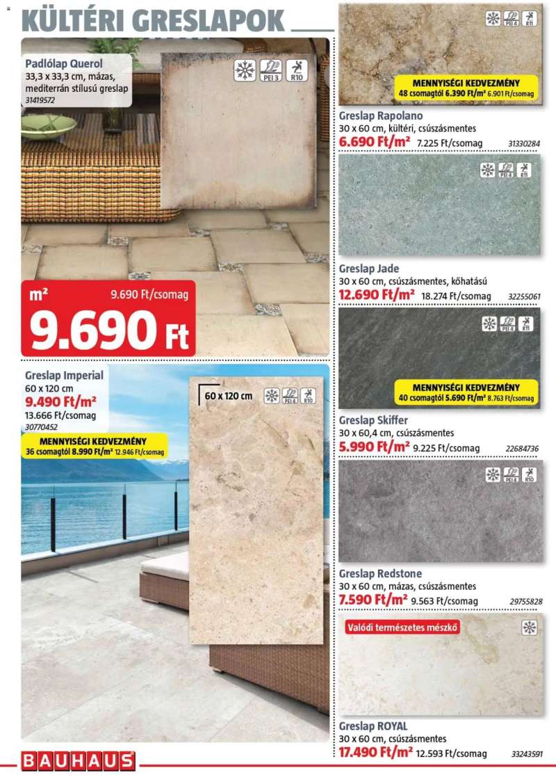 Bauhaus Bauhaus akciós újság 16 oldal