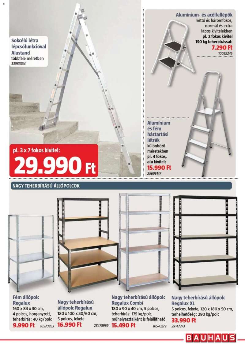 Bauhaus Bauhaus akciós újság 21 oldal