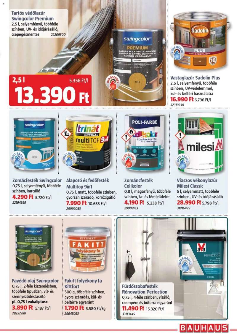 Bauhaus Bauhaus akciós újság 25 oldal