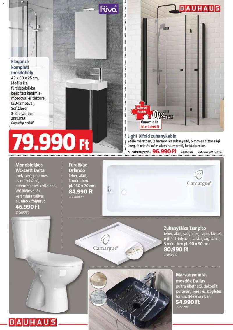 Bauhaus Bauhaus akciós újság 26 oldal