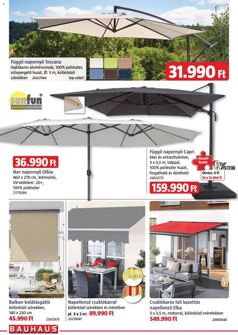 Bauhaus Bauhaus akciós újság 10 oldal