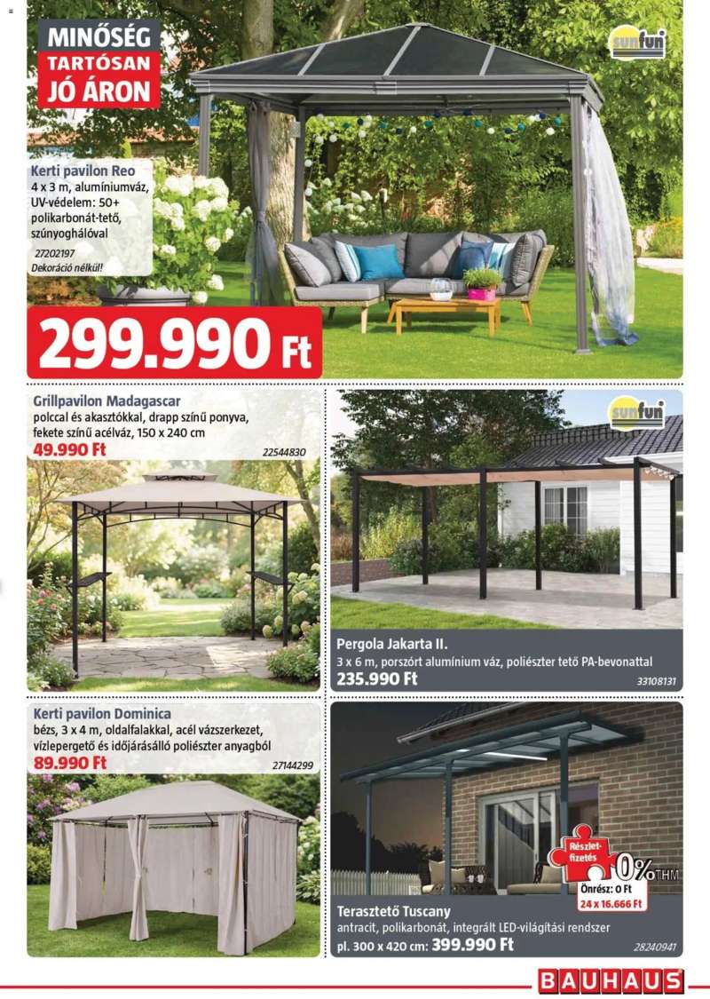 Bauhaus Bauhaus akciós újság 11 oldal