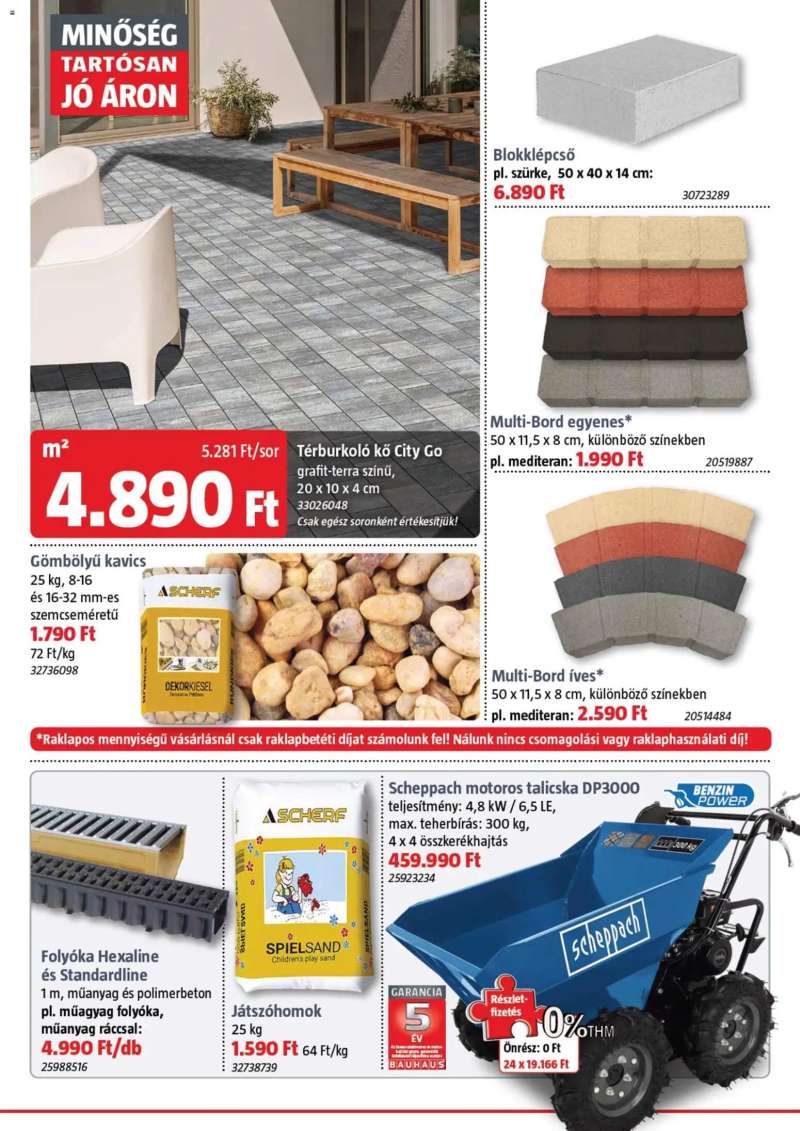 Bauhaus Bauhaus akciós újság 19 oldal