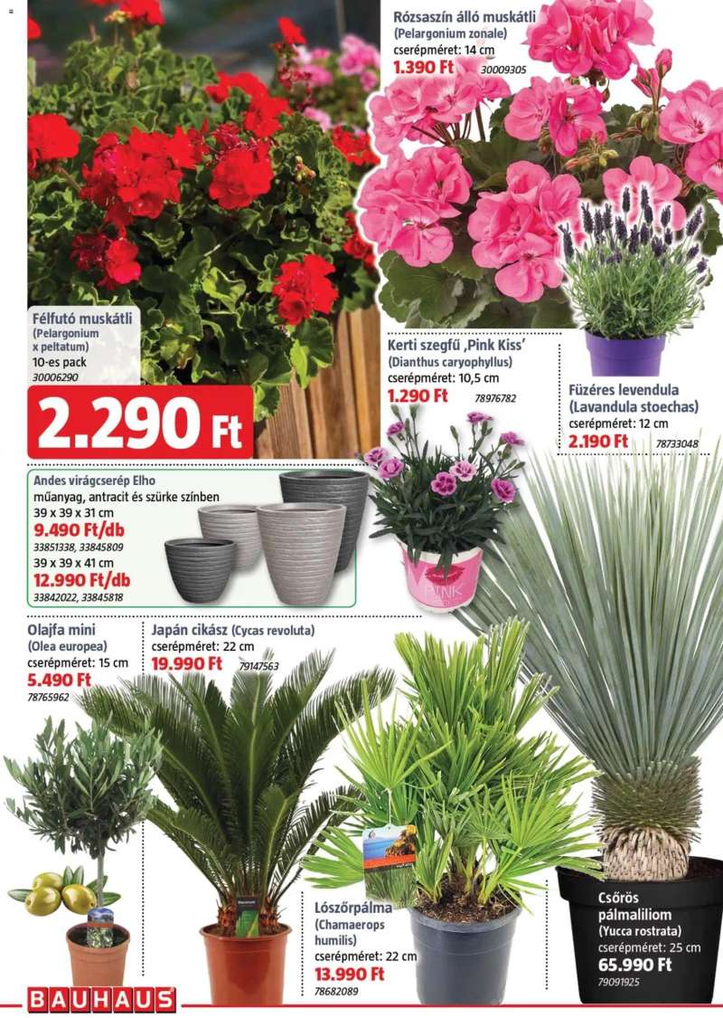 Bauhaus Bauhaus akciós újság 2 oldal