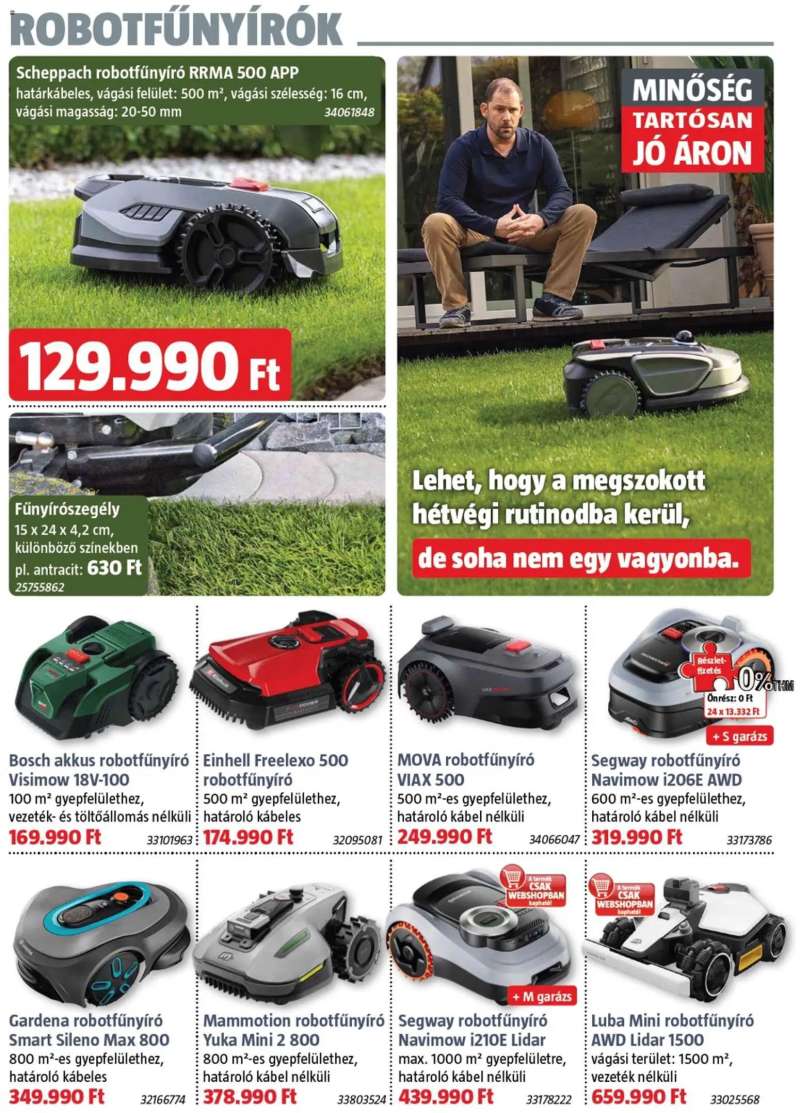 Bauhaus Bauhaus akciós újság 21 oldal