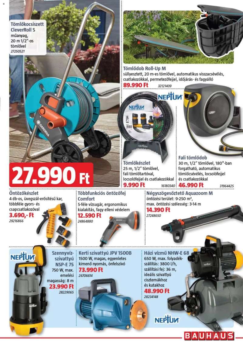 Bauhaus Bauhaus akciós újság 23 oldal