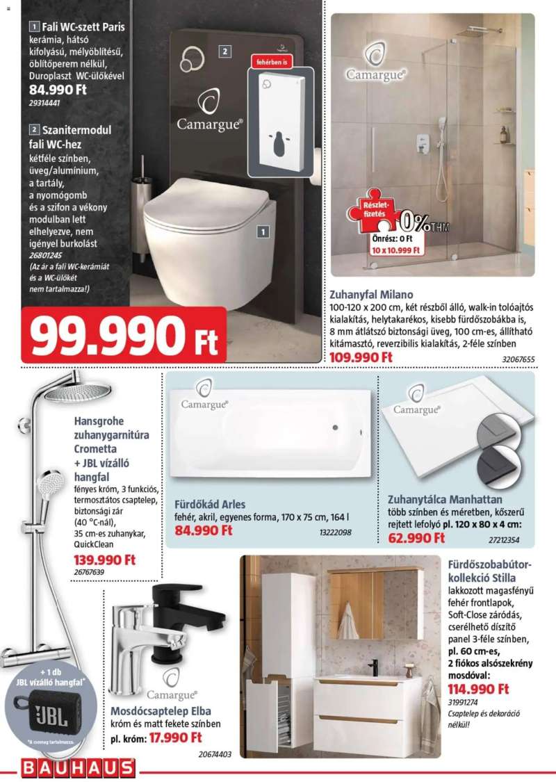 Bauhaus Bauhaus akciós újság 24 oldal