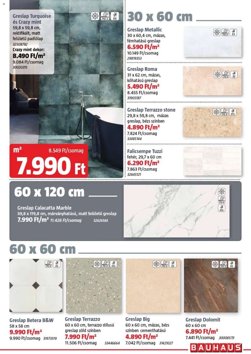 Bauhaus Bauhaus akciós újság 27 oldal