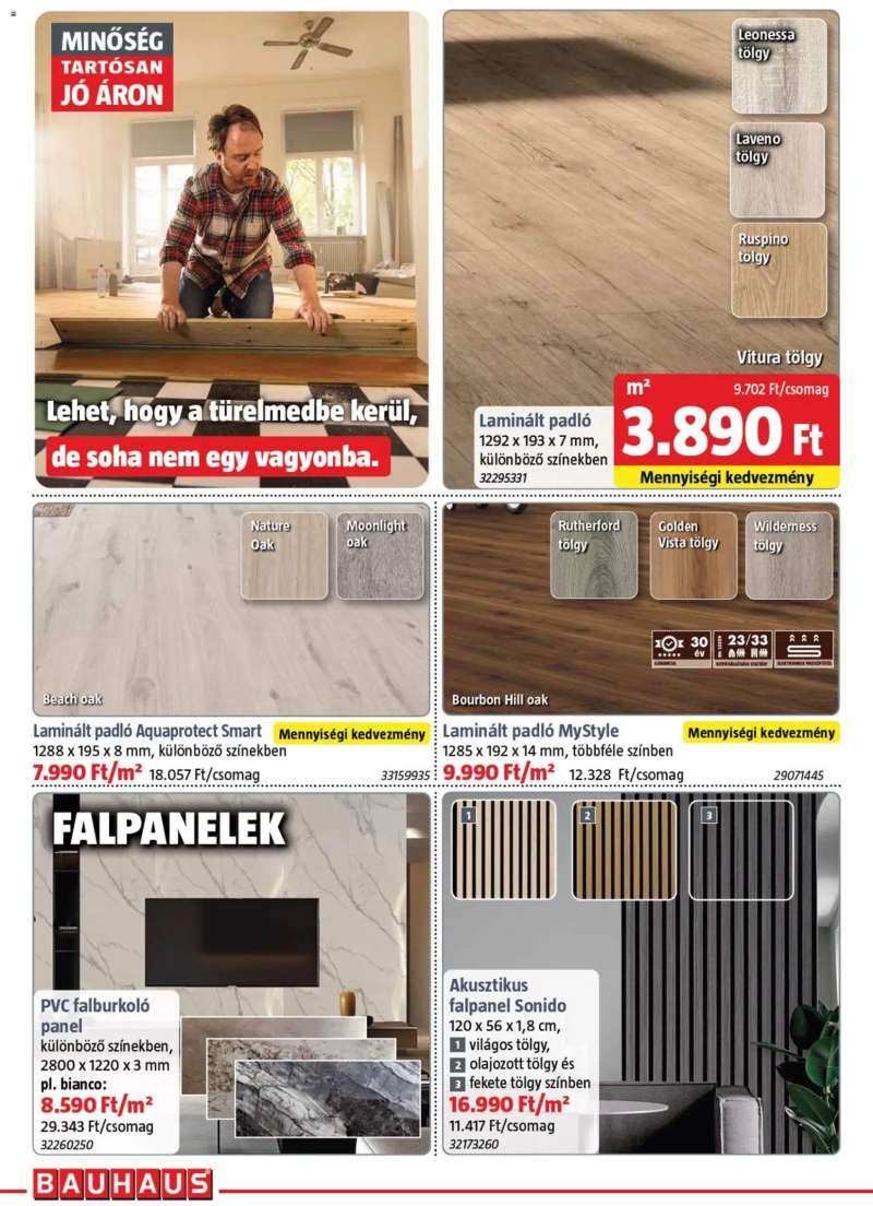 Bauhaus Bauhaus akciós újság 28 oldal