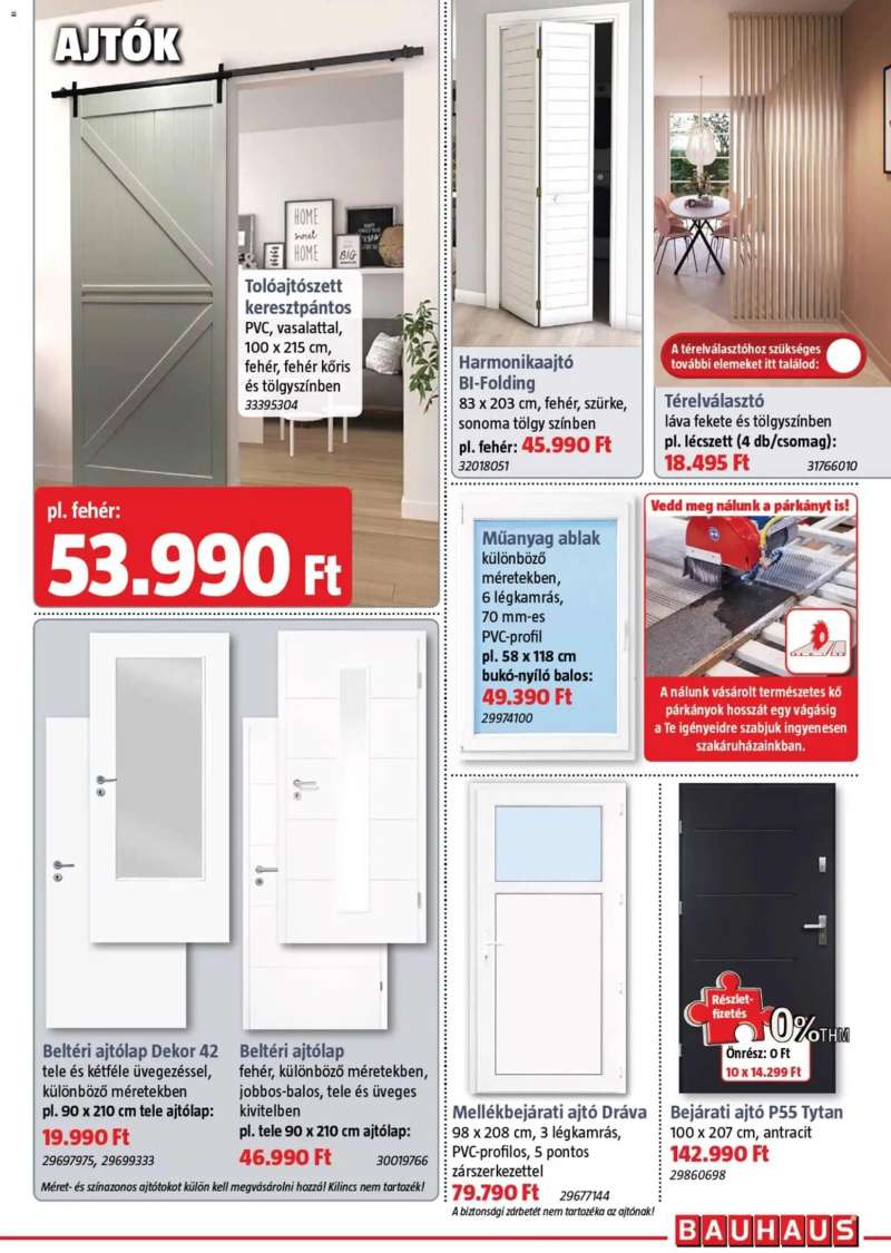 Bauhaus Bauhaus akciós újság 29 oldal