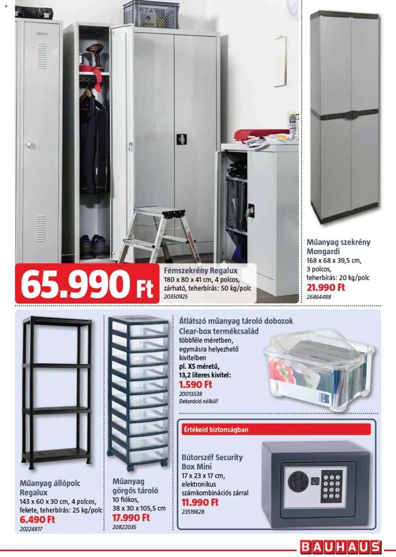 Bauhaus Bauhaus akciós újság 31 oldal